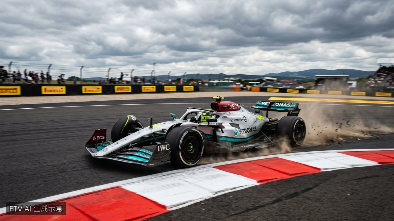 F1荷蘭站衝刺賽 Russell奪桿位 Antonelli僅拿第五
