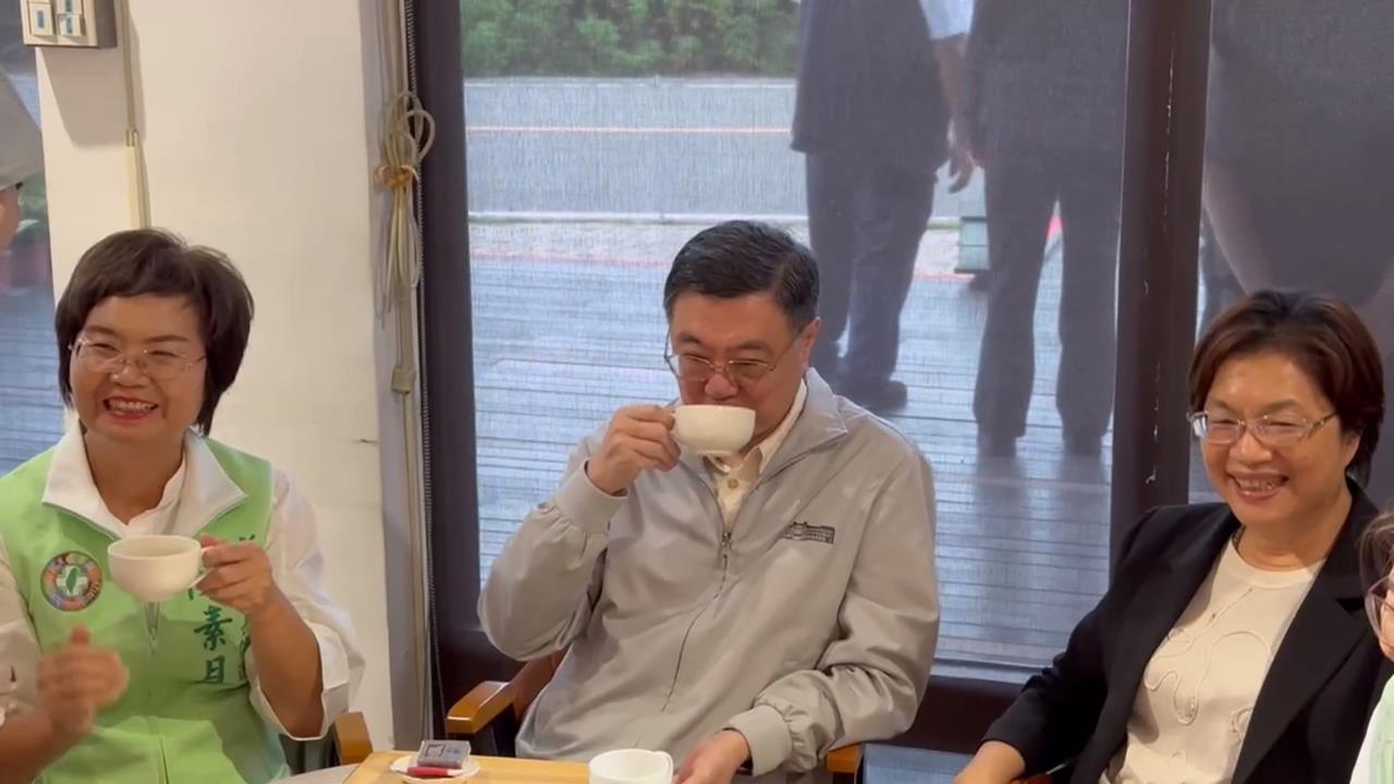 賴卓抵彰化和王惠美互動熱絡　引發藍營基層焦慮