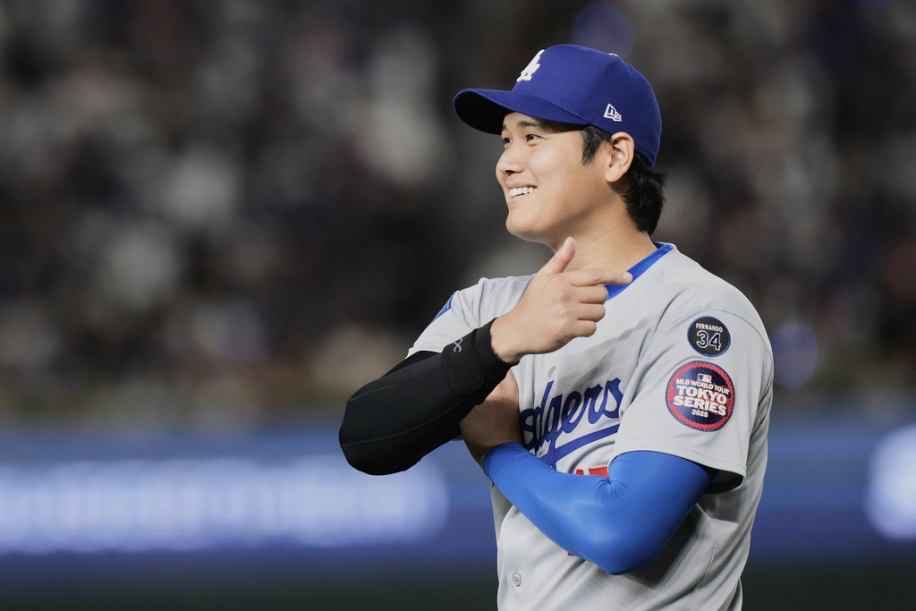 MLB(影)/大谷翔平旋風席全日本!MLB東京開幕戰締造超高收視率