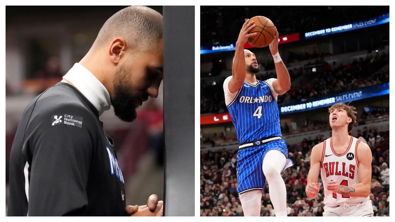 NBA(影)/聯盟明令禁止頭帶套在脖子上!魔術後衛薩格斯比賽習慣被迫修改