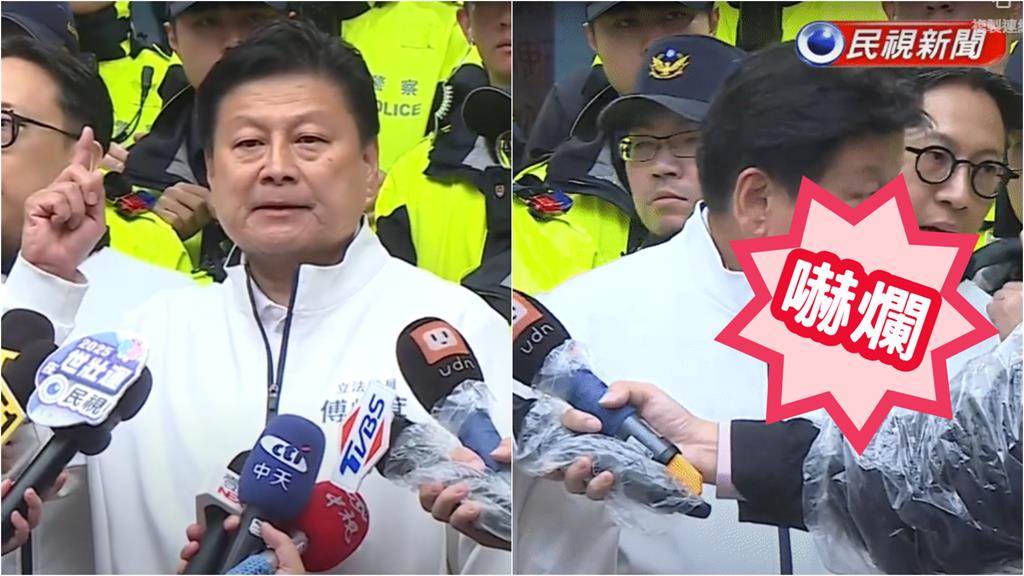 傅崐萁開罵太激動「假牙疑噴掉」瘋傳？嘴巴狂喬真相曝光…網驚：嚇死