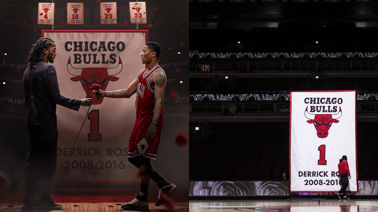 NBA(影)／永遠的風城之子！「飆風玫瑰」公牛球衣明退役　本人搶先看難掩激動