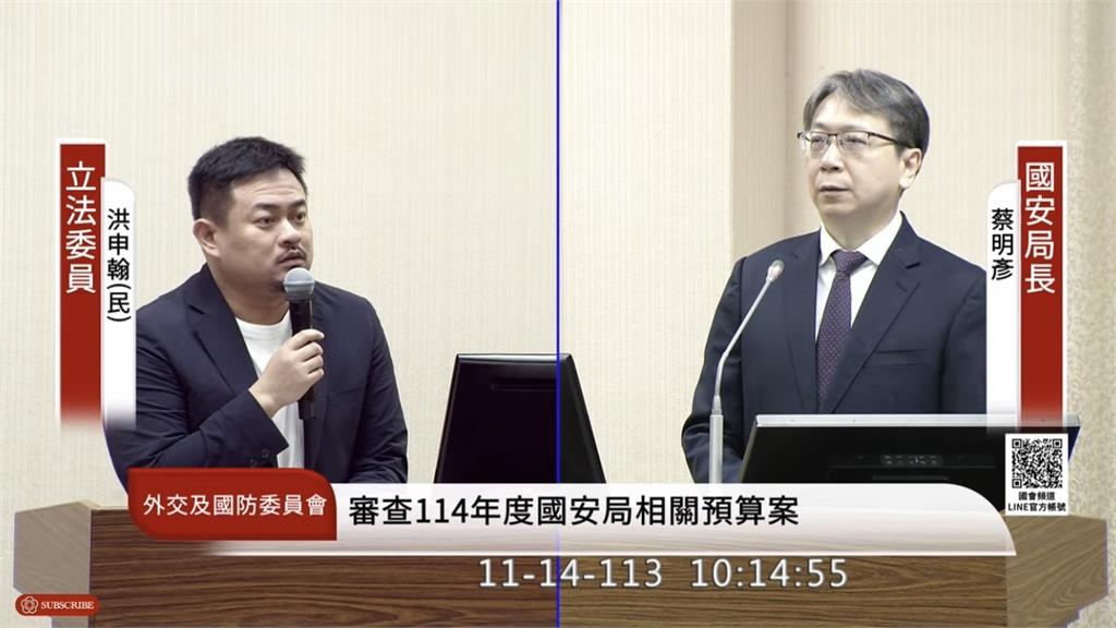 快新聞／前海軍艦長竟稱「我們中國強」　蔡明彥：不妥！將加強因應措施