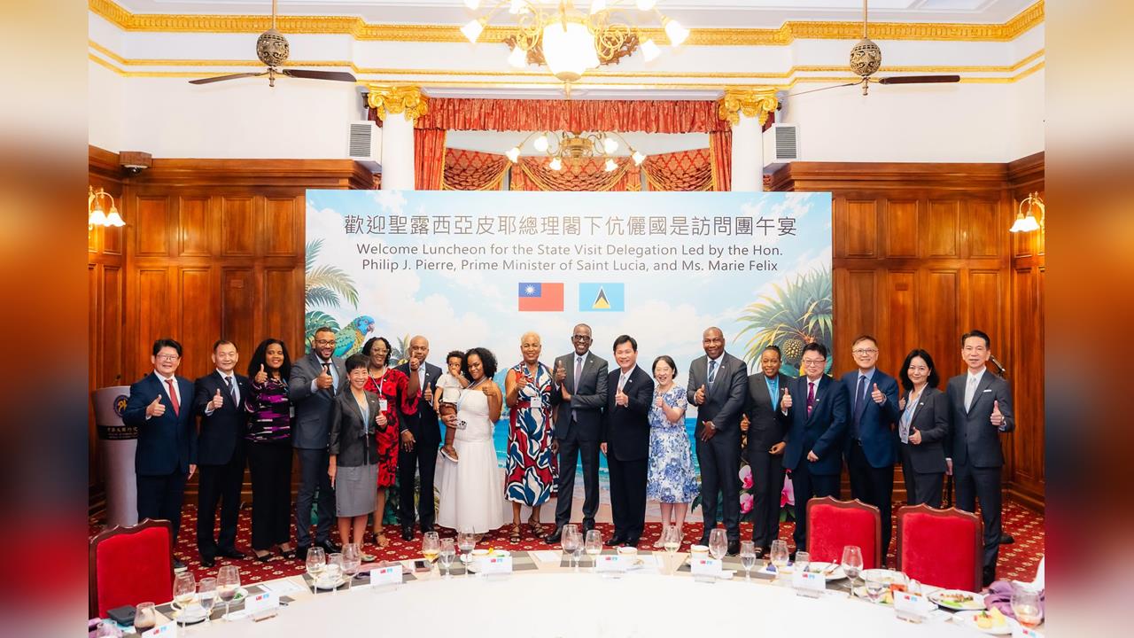 快新聞／蘭姆酒、可可有望進軍台灣！聖露西亞總理訪台　林佳龍揭合作新契機