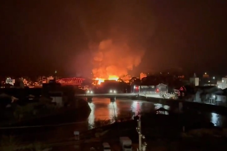 快新聞／晚間石川縣再發生4.4地震　輪島市中心大火灌救中