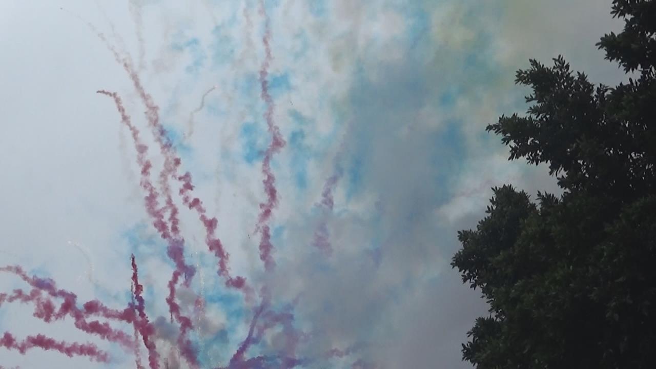 桃園龍德宮四媽祖遶境風雨無阻　駐駕鹿港天后宮秒放晴