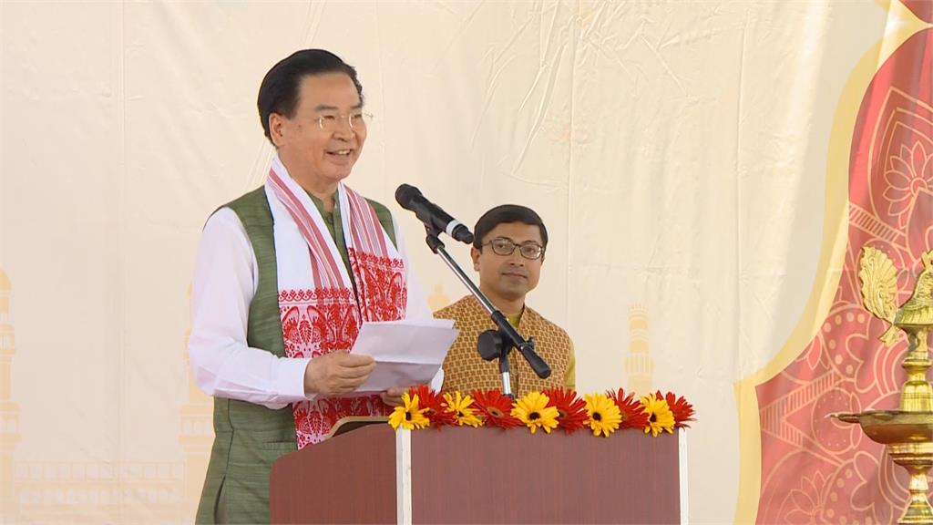快新聞／出席「印度春漾嘉年華」　吳釗燮：盼可貴台印夥伴關係日益牢固