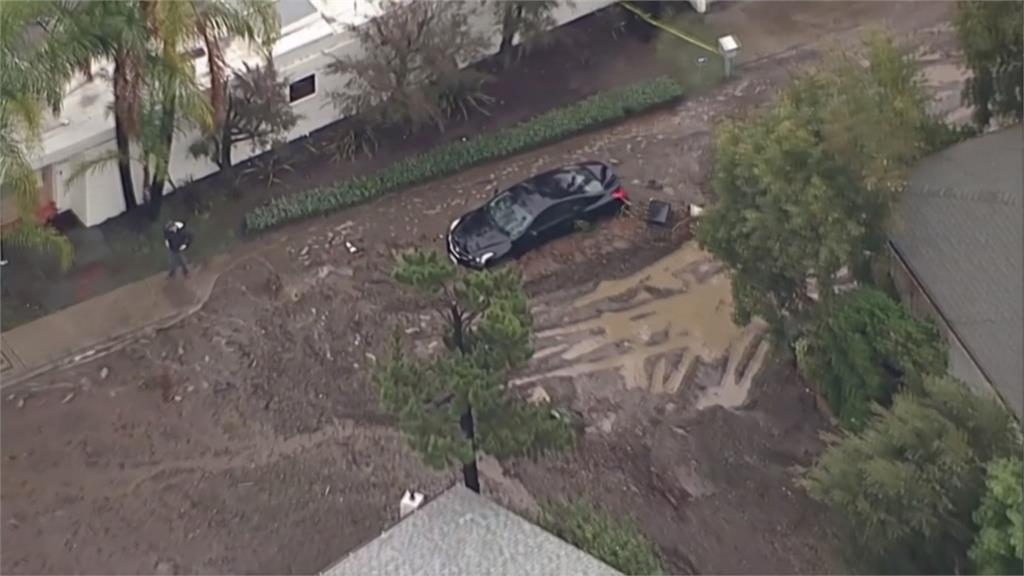 加州風暴引發洪水山崩　暴雨創紀錄路斷樹倒奪3命