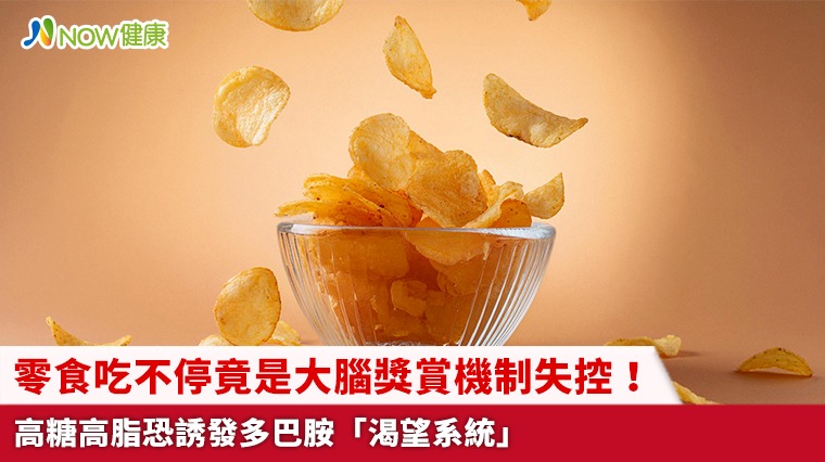 零食吃不停竟是大腦獎賞機制失控！ 高糖高脂恐誘發多巴胺「渴望系統」