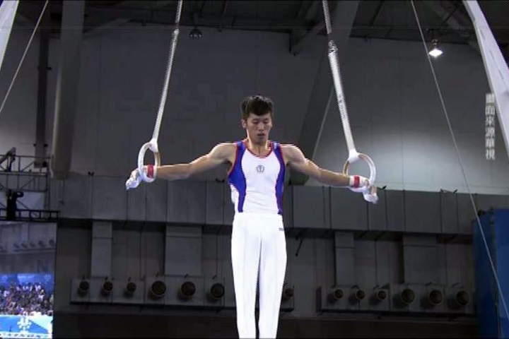 男子競技體操全能  李智凱第7、徐秉謙第13