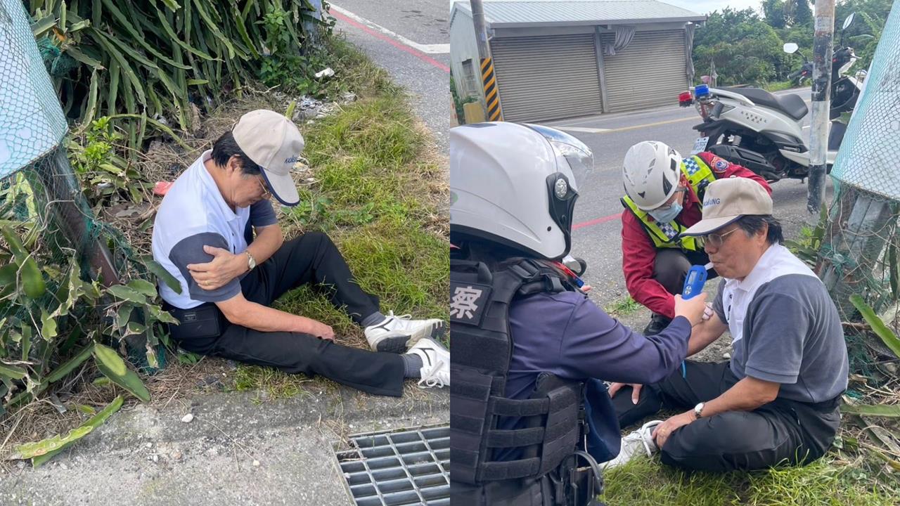 才慶祝停砍公教年金「秒摔車」倒地不起！李來希「骨折脫臼」最新畫面曝光