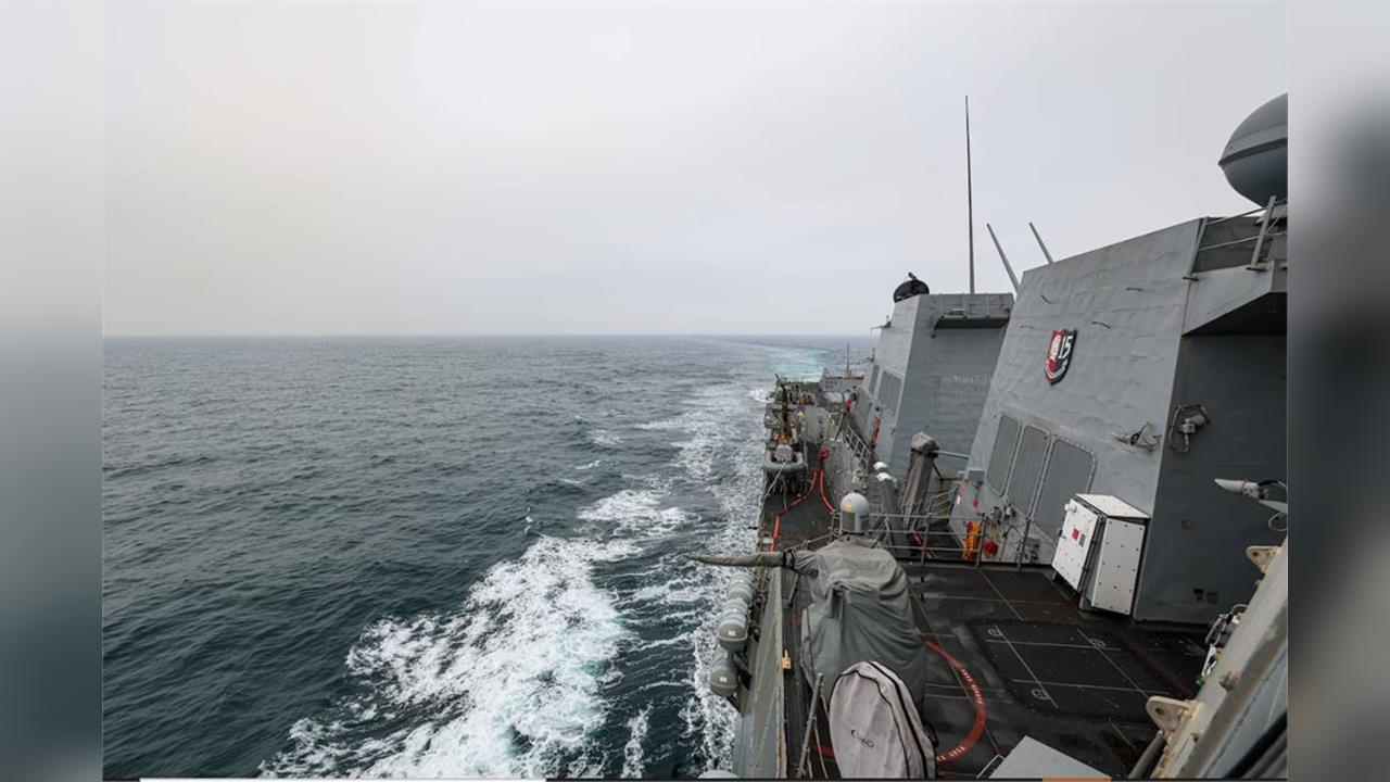 快新聞／今年第一次！美國第七艦隊證實2軍艦通過台灣海峽