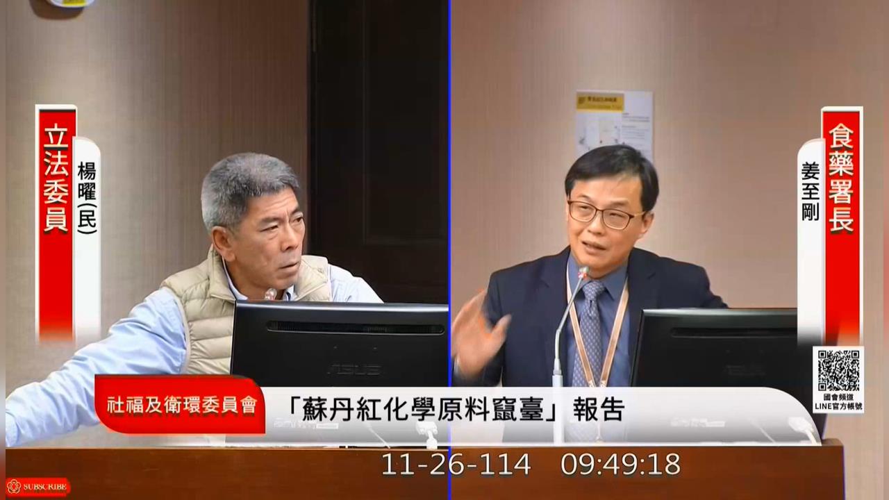 防堵蘇丹紅化妝品入侵 石崇良:擬納後市場查驗項目