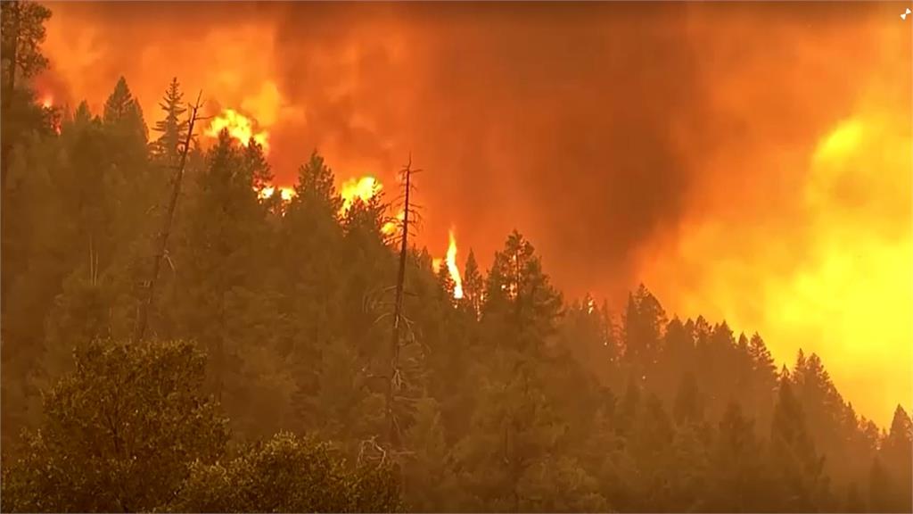 美西歷史性乾旱　助燃加州野火狂燒