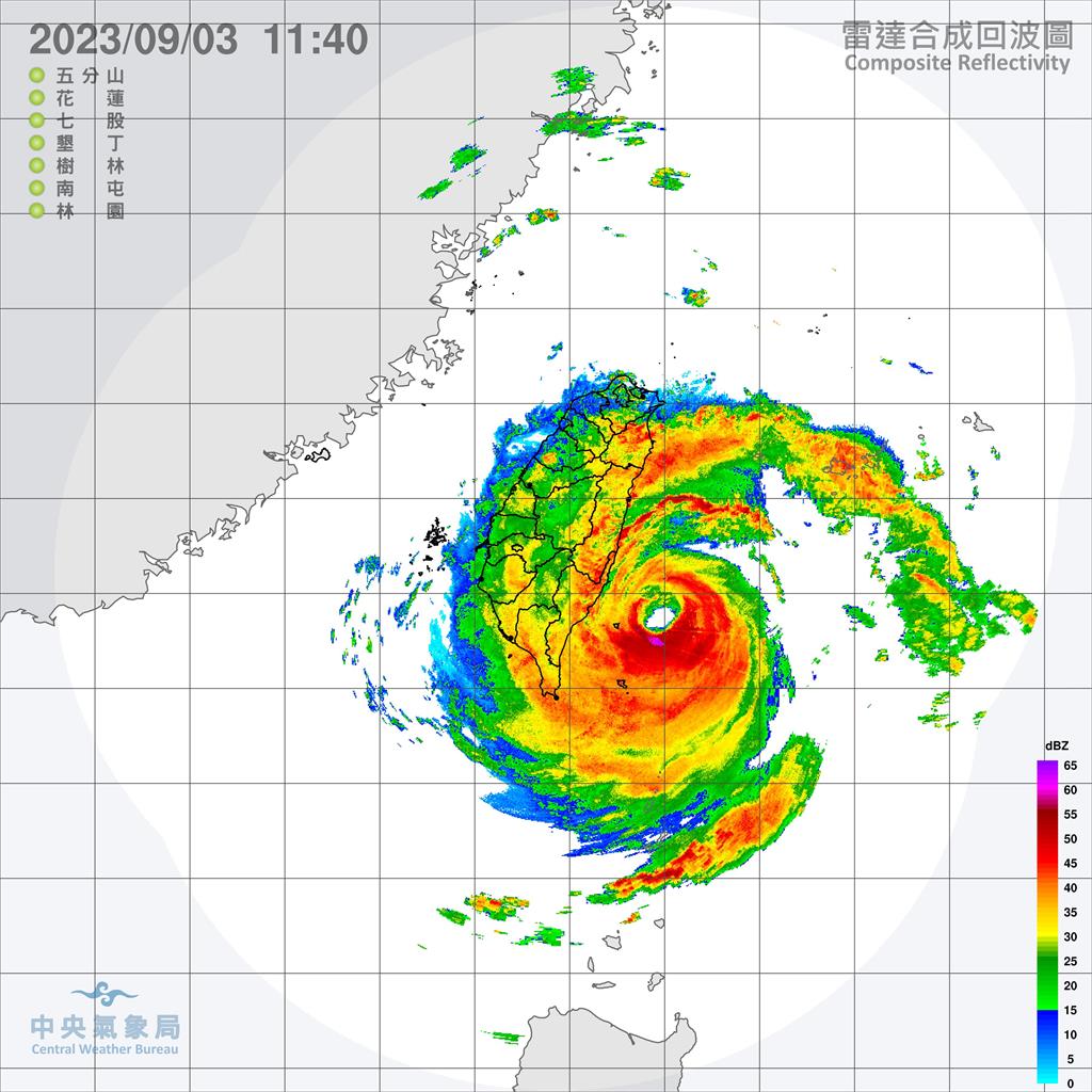 快新聞／海葵颱風中心預計傍晚台東登陸　明凌晨台南出海