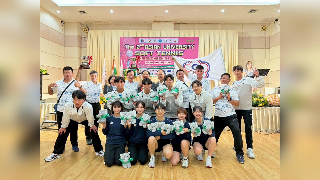 好狂!台灣軟網代表隊赴泰參賽 全部獎項全包了
