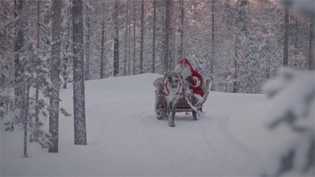 和耶誕老公公見面！　芬蘭耶誕老人村體驗搭雪橇