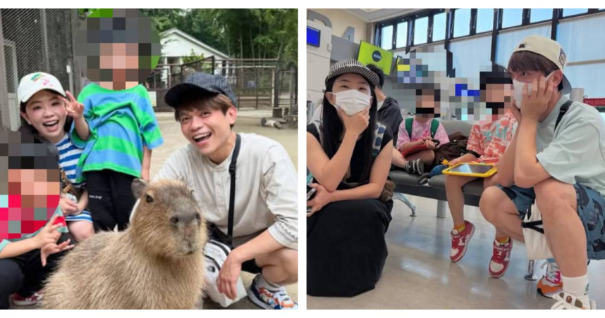 蔡阿嘎「赴日迎末日」秒變旅遊實況主! 卡皮巴拉報平安:一切安好