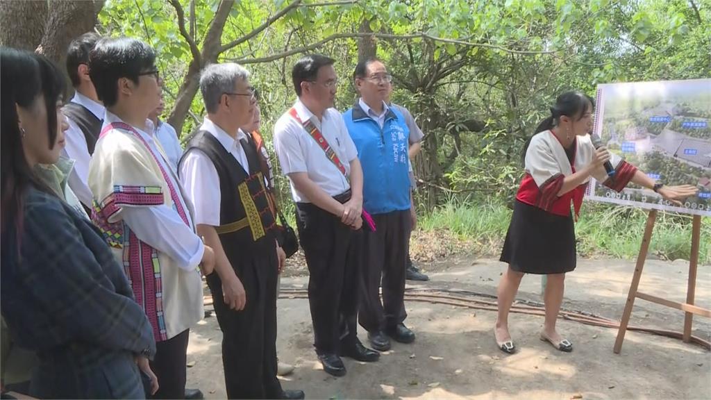 陳建仁視察國立原博館預定地　陳菊：期待早日完工