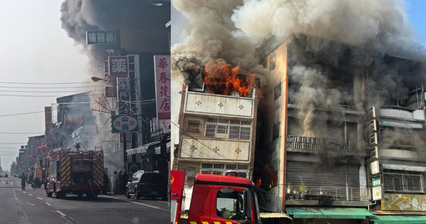 屏東「加油站旁」3民宅大火！　現場大量農藥傳爆炸聲