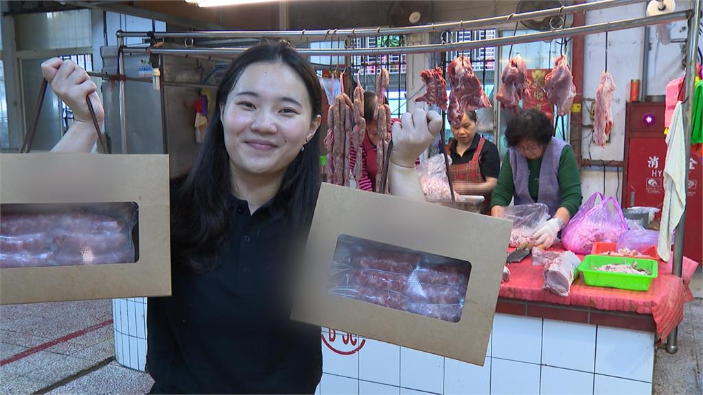 百年豬肉攤也玩網路行銷 李若蘭歸國圓媽媽「宅配夢」
