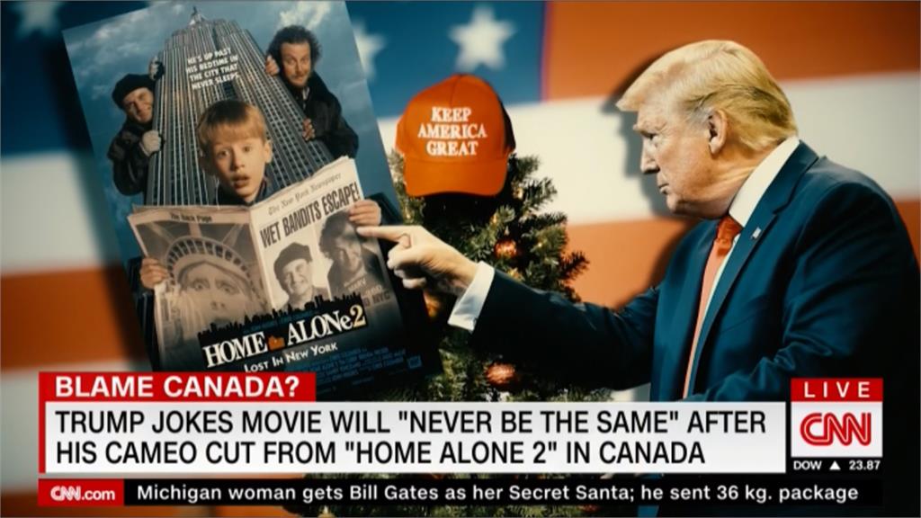 加拿大重播《小鬼當家2》刪7 秒客串畫面 川普發推：杜魯道報復我