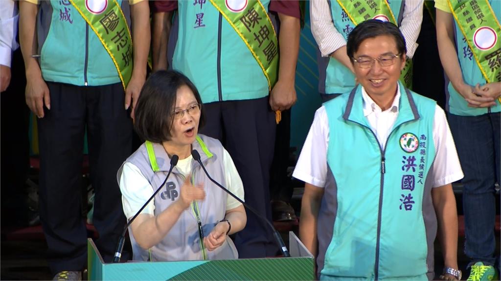 蔡總統馬不停蹄 出訪前夕中彰投拚選情