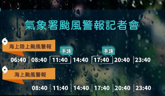 LIVE／康芮颱風明起至週五影響最鉅　氣象署23:40最新說明