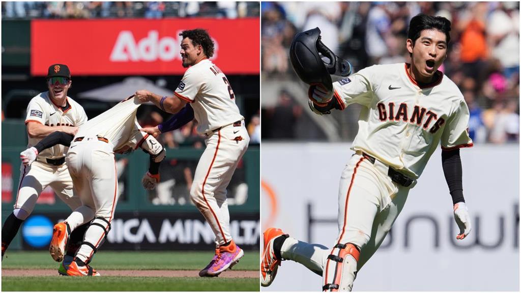 MLB/「風之孫」李政厚敲首支再見安打!賽後狂奔逃命 自嘲:我平常都攻擊別人