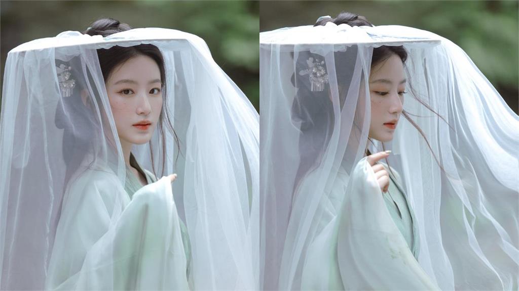 舒華解放漢服造型「美若天仙」！畫面曝光全網狂讚：快去拍古裝劇