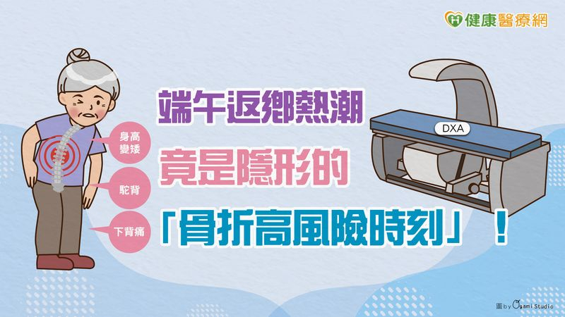端午返鄉熱潮　竟是隱形的「骨折高風險時刻」！