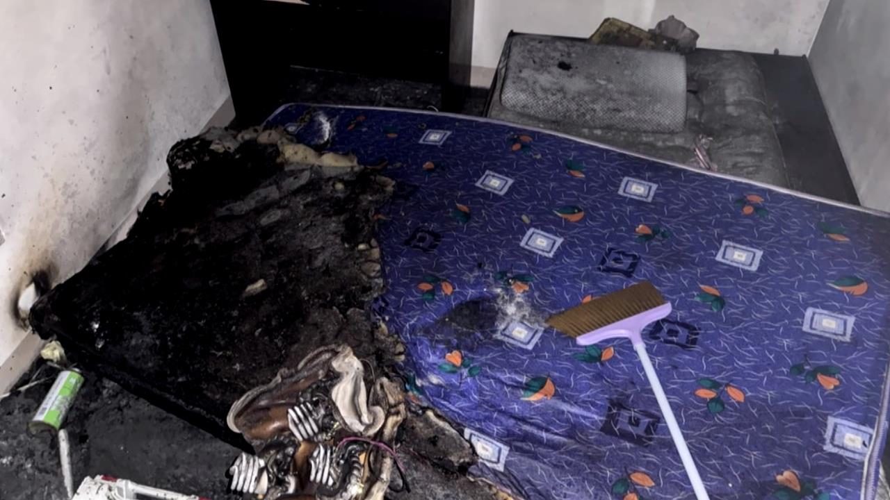 女租客心情差縱火燒床墊 花蓮學生套房竄濃煙