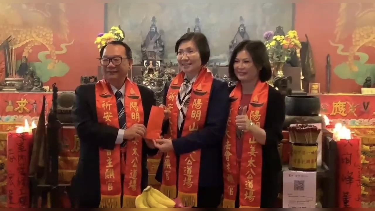 徐欣瑩初選勝出! 選前曾赴姜太公道場祈福 「七星燈」靈驗傳奇 話題再起!