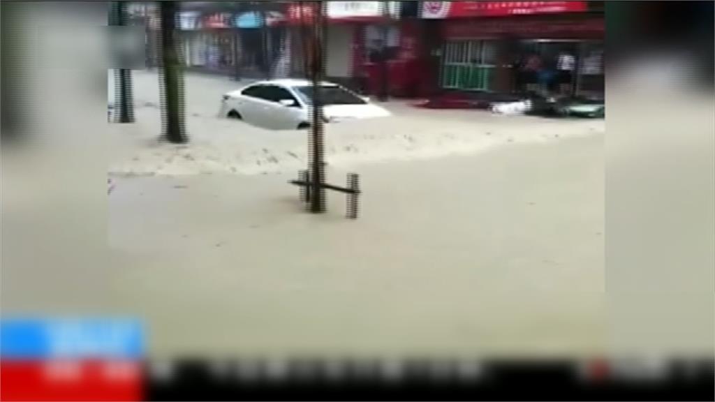 梅雨季釀災 中國南方土石流、大淹水