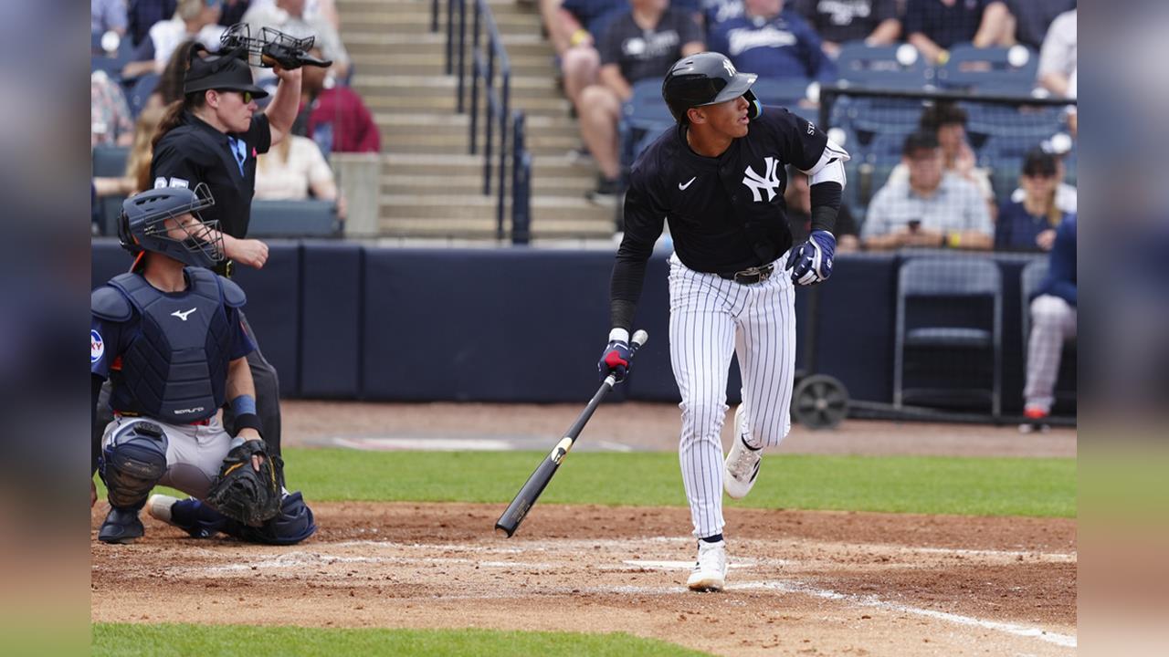 MLB(影)/洋基農場大物新秀來了!20歲隆巴德二游防區都能守成洋基內野新希望