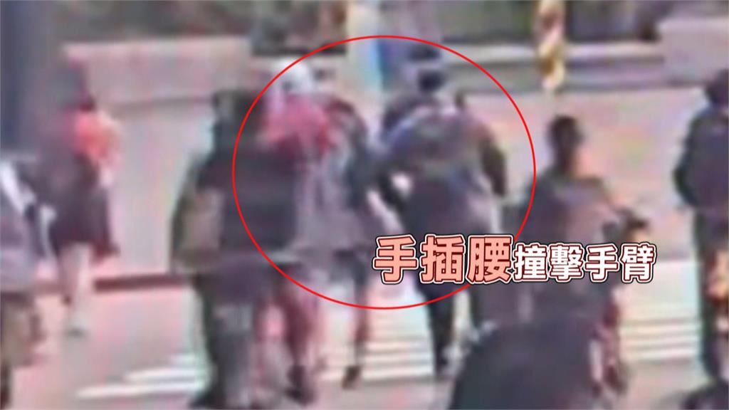 隨機攻擊?女高中生街頭遇襲 過馬路遭男兩度肘擊