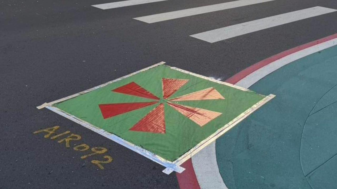 「這些地點」被中國鎖定了嗎？　解密彰化市路面「三角神秘標」