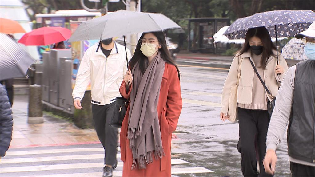 快新聞／變天了！北台灣今低溫探13度　「這些地方」有雨出門記得帶傘