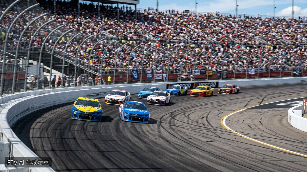 NASCAR夏洛特激戰 Chase Briscoe以0.029秒奪冠