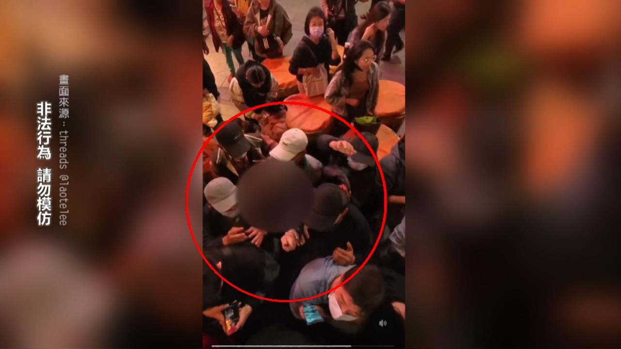 西門町驚見「竊盜集團」?! 五人包圍一人扒走皮夾