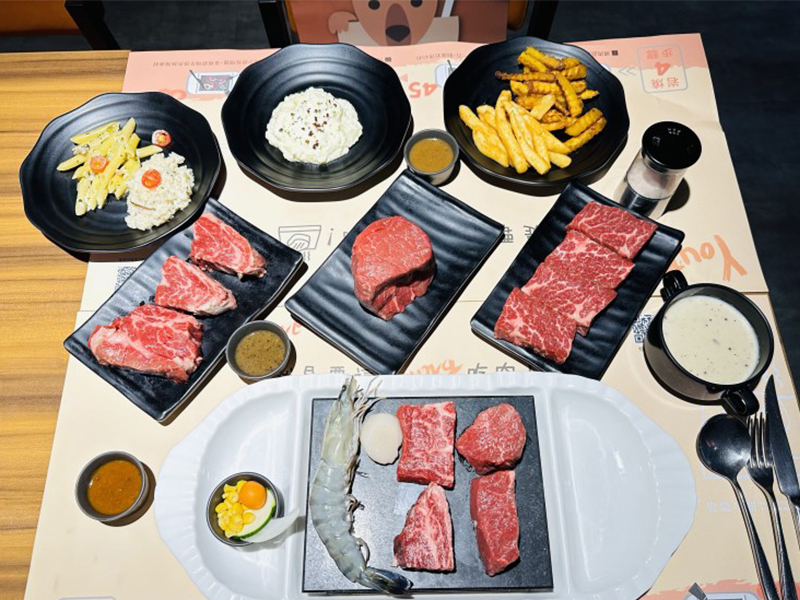 台北東區必吃牛排！頂級肉品岩燒原味　多樣化自助吧任你吃！