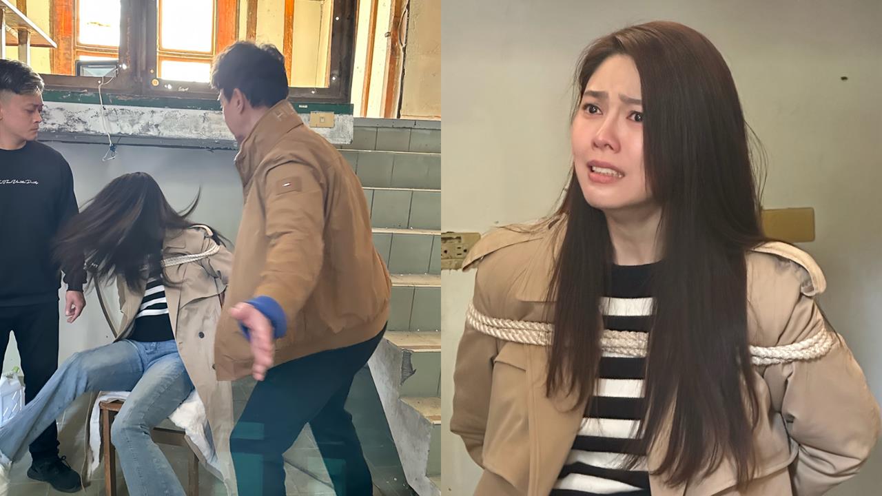 《好運來》白家綺回歸首日挑戰綁架戲！對戲「大魔王」嚇到落淚：真的好可怕