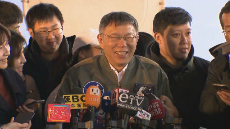 快新聞／總統票會聽柯媽還是陳佩琪的話？ 柯文哲：這是個好問題
