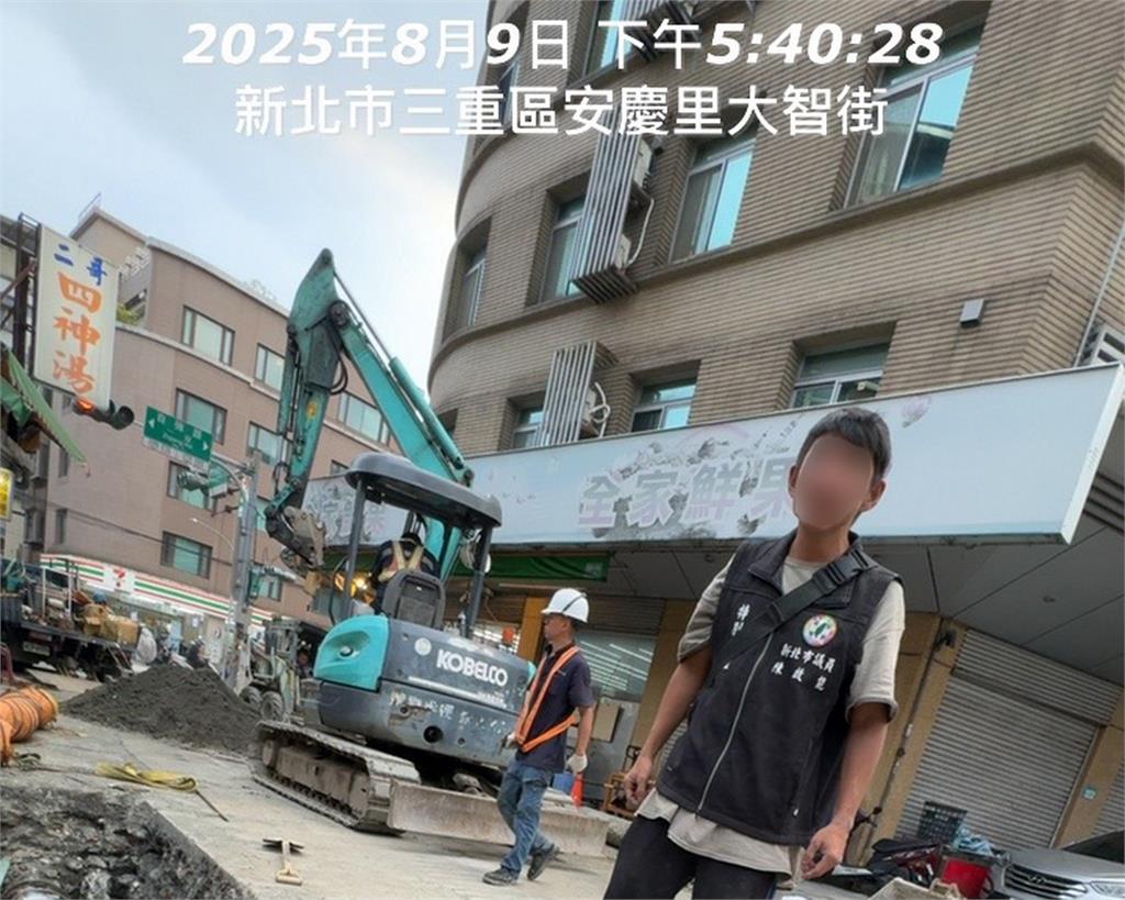 背心偽造、身分全假！假特助兩度闖工地　陳啟能報警追查