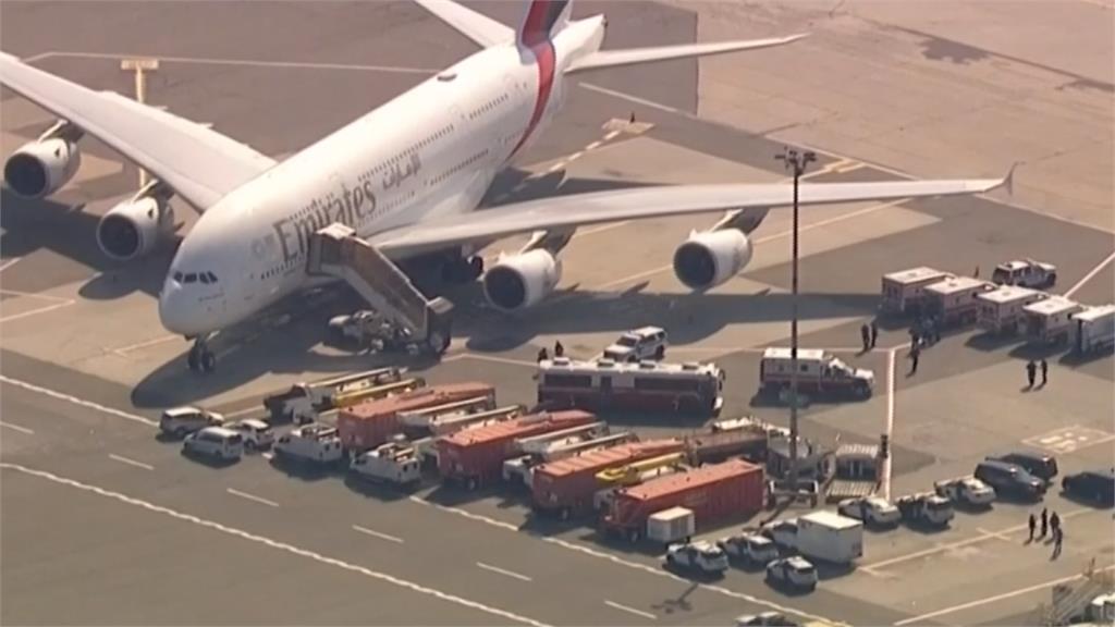 飛美阿聯酋A380客機 傳多名乘客不適遭隔離