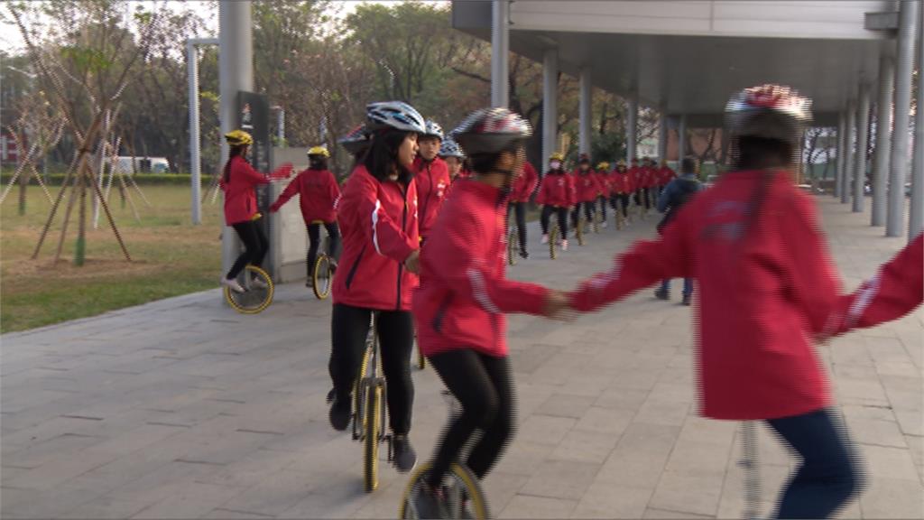 杉林國中獨輪車隊 環島夢想最後拼圖