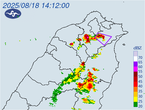 快新聞／國家級警報狂響！大雷雨狂轟2縣市　「這2地」慎防山區暴雨