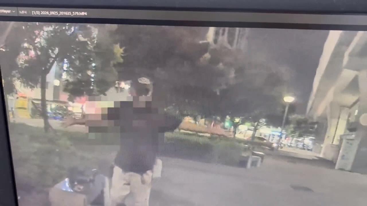 口角亮刀？　員林火車站男稱受挑釁　持刀嚇阻對方