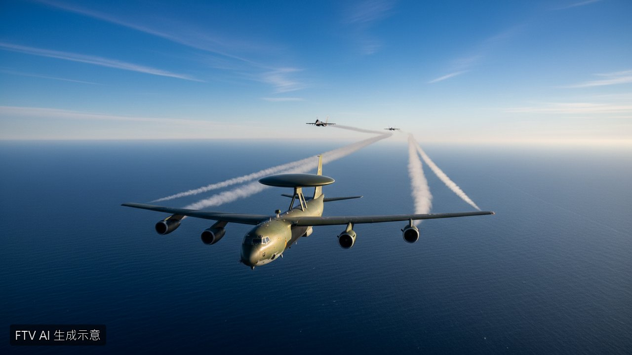 俄軍戰機黑海驚險攔截英偵察機!最近僅6公尺險釀衝突