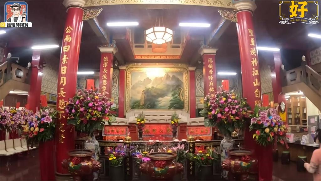 24小時不關門！高雄「聖公聖媽廟」竟看不見神尊　達人：廟中廟的概念